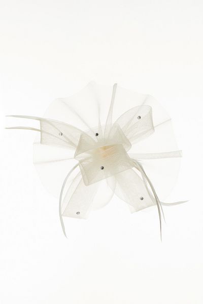 Cream Flower Jewel Fascinator