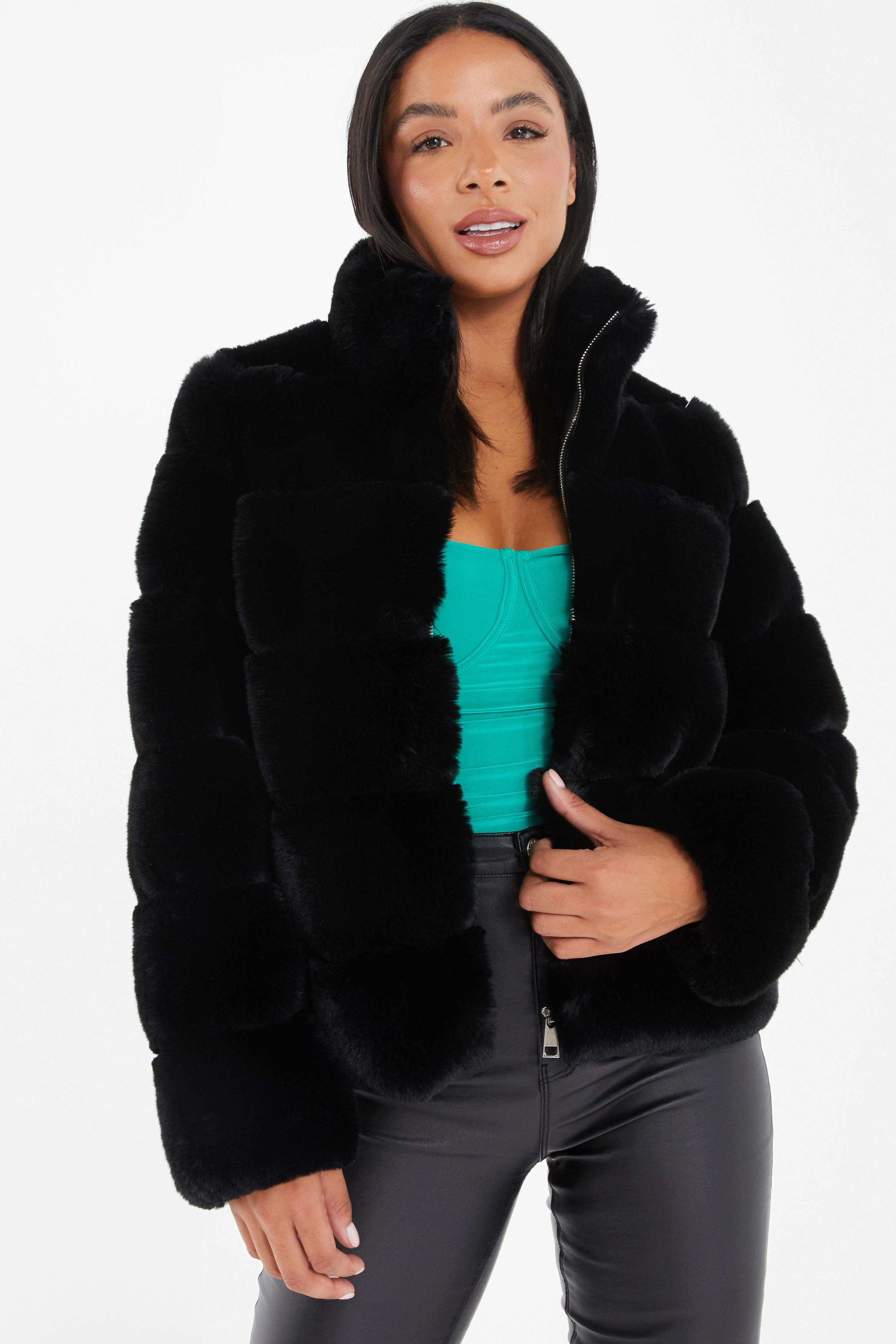 quiz pink puffer jacket