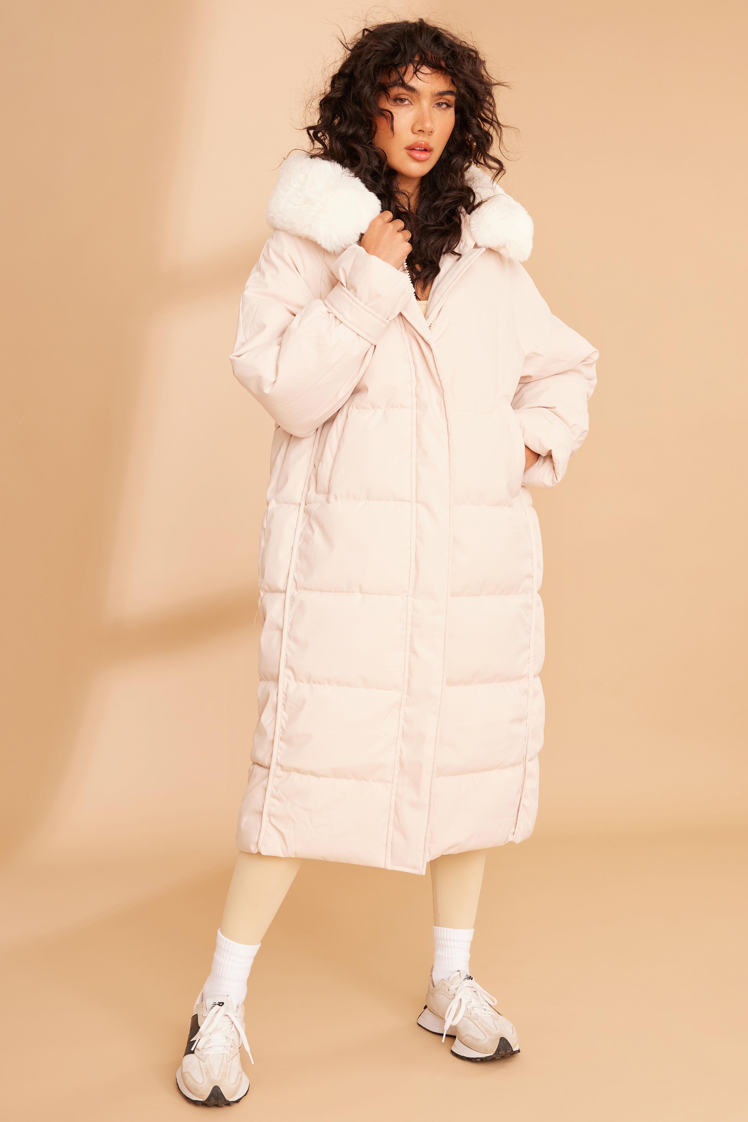 quiz pink puffer jacket