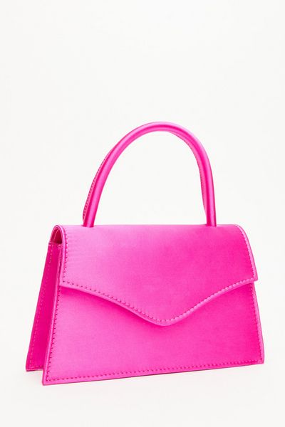 Pink Satin Mini Bag