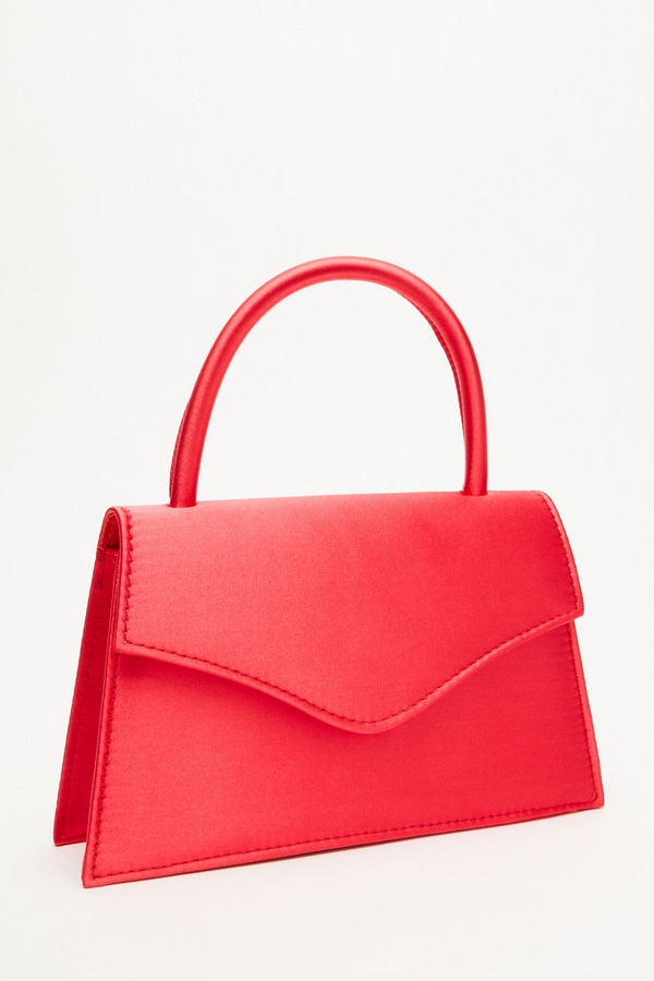 Red Satin Mini Bag