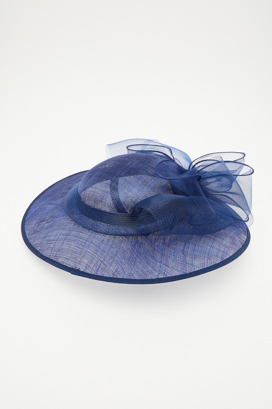 navy fascinator next