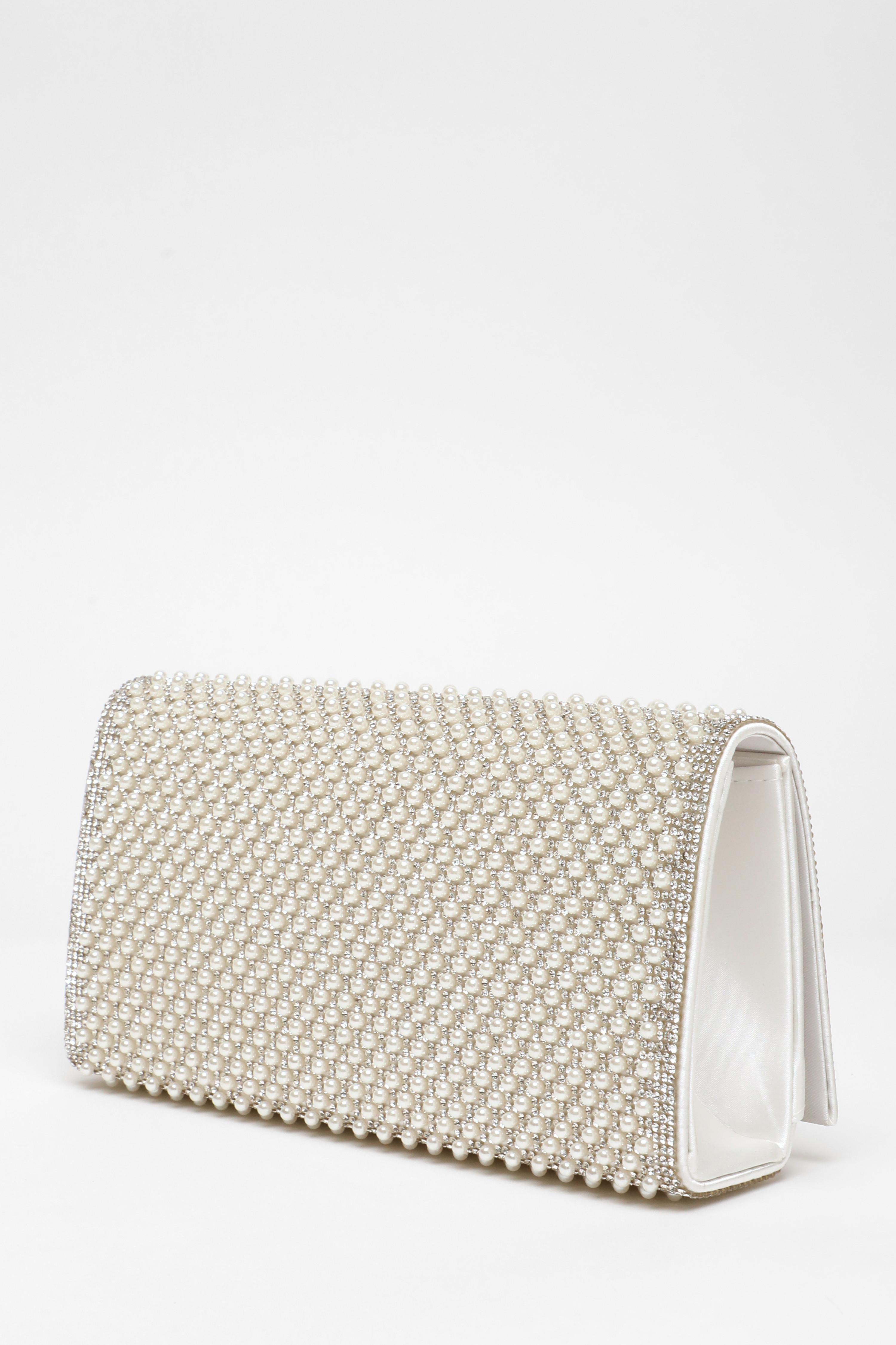 Pearl clutch bag online