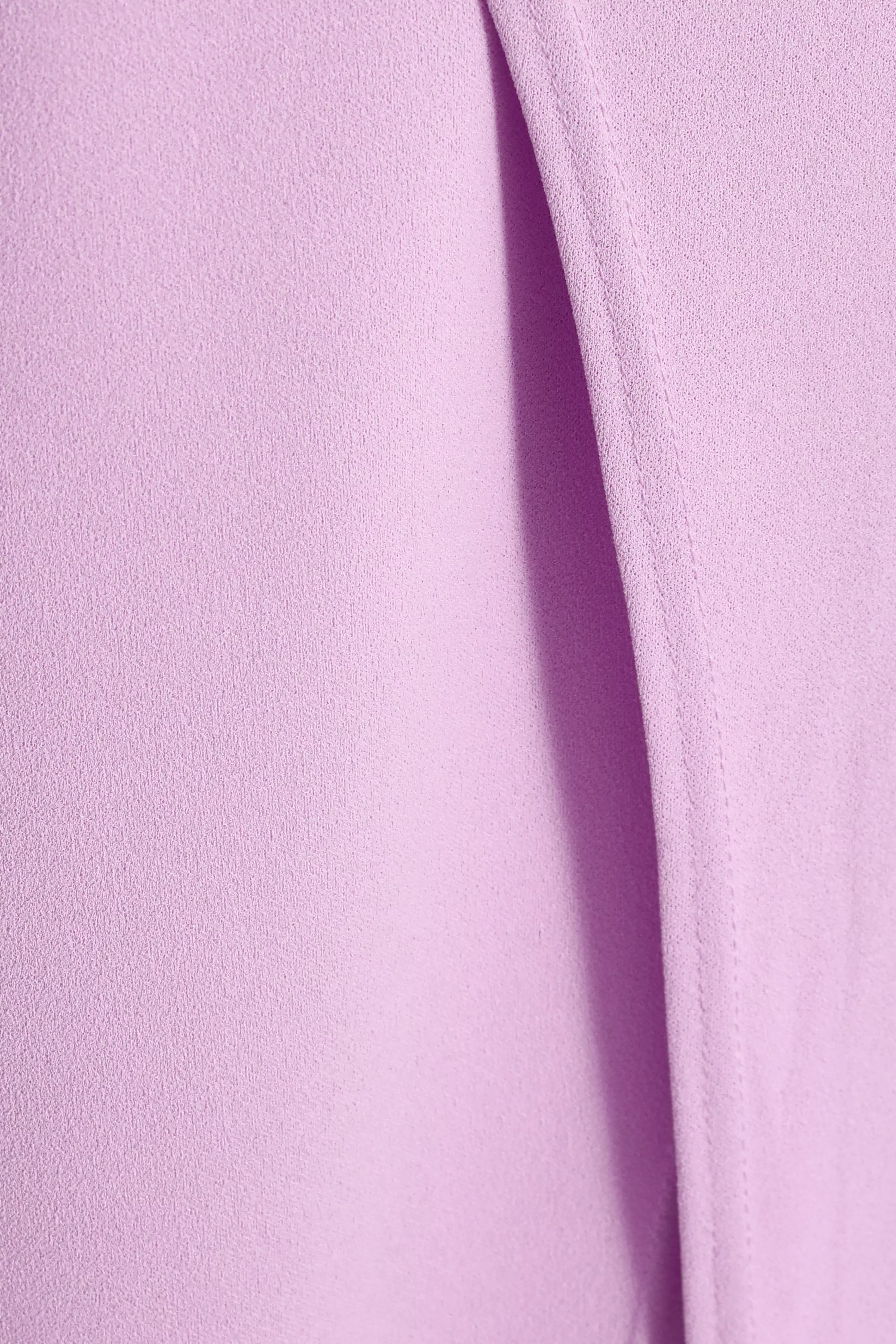 Lilac Bardot Ruched Maxi Dress - QUIZ Clothing