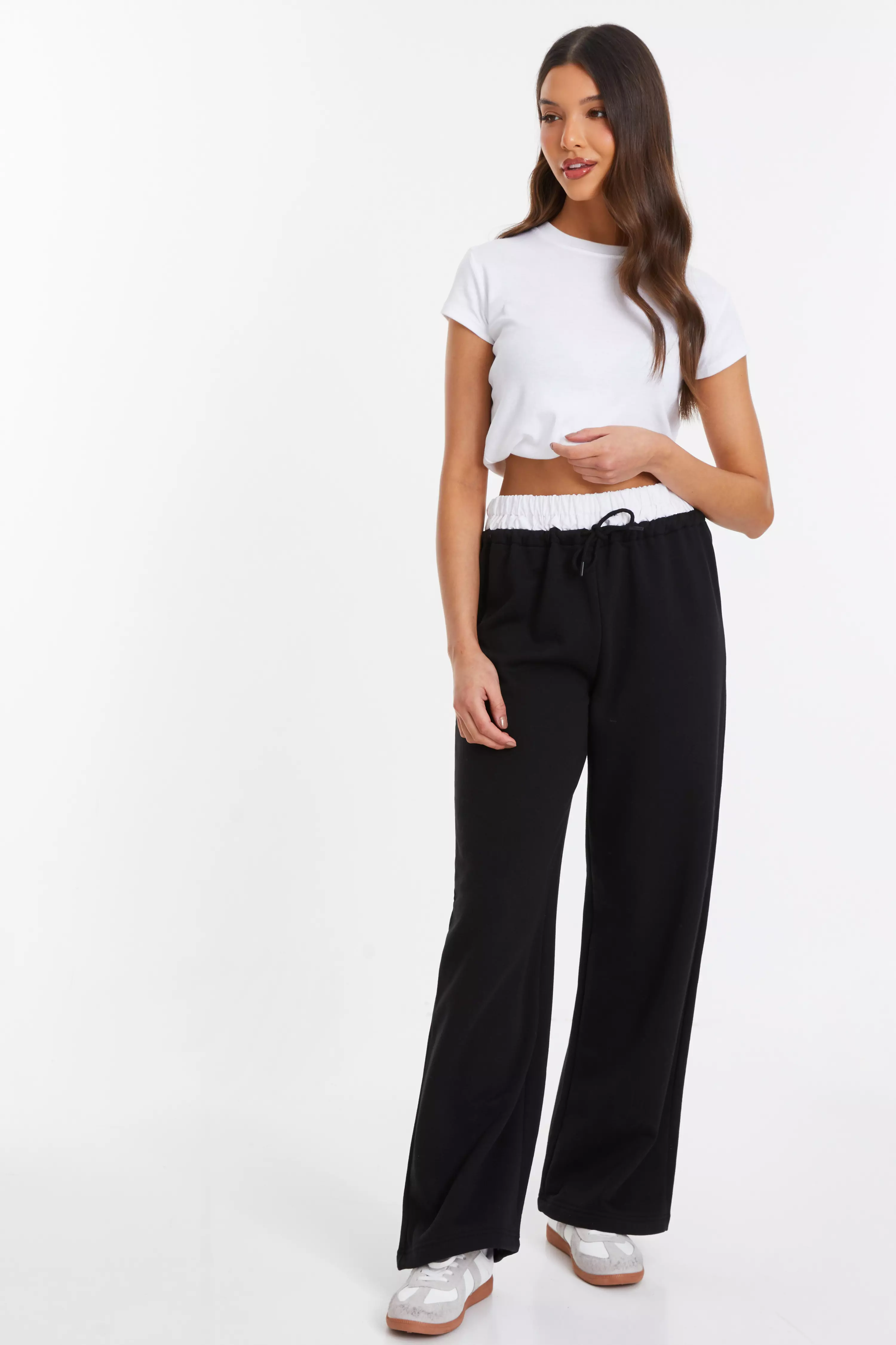 Womens Trousers | Ladies Cropped, Wide Leg & High Waisted Trousers | QUIZ