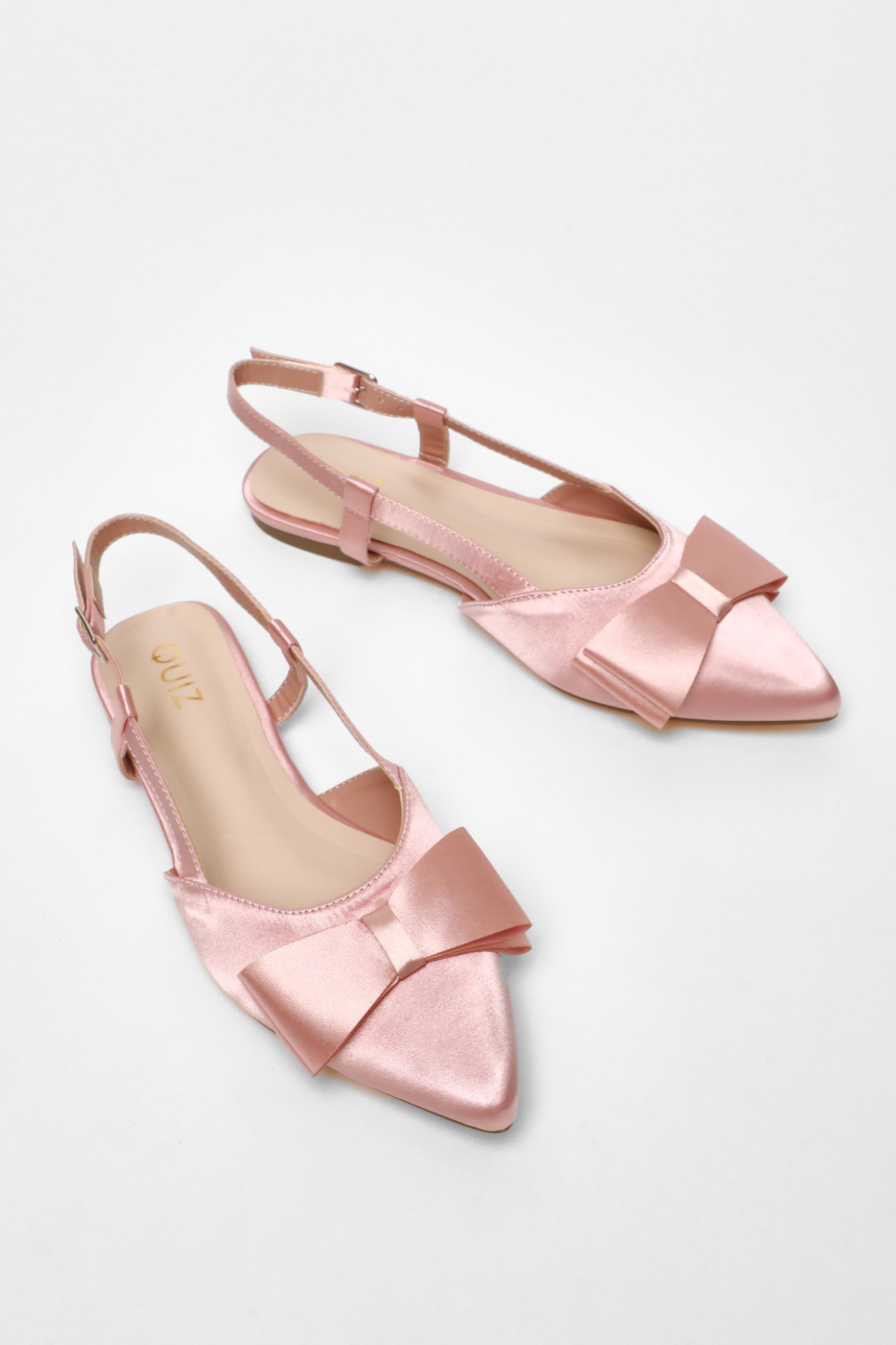 Bow slingback flats best sale