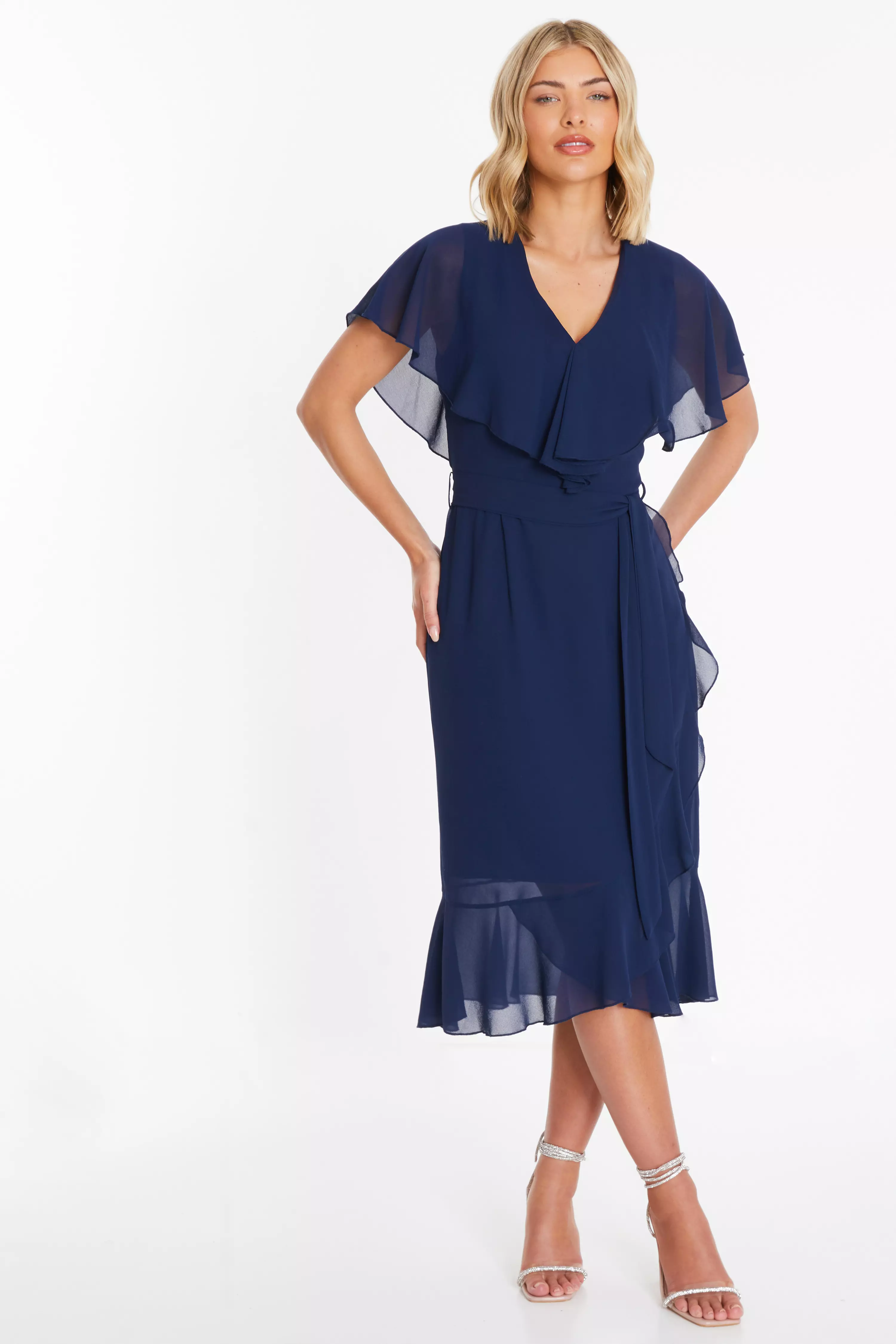 Navy Dresses | QUIZ Clothing