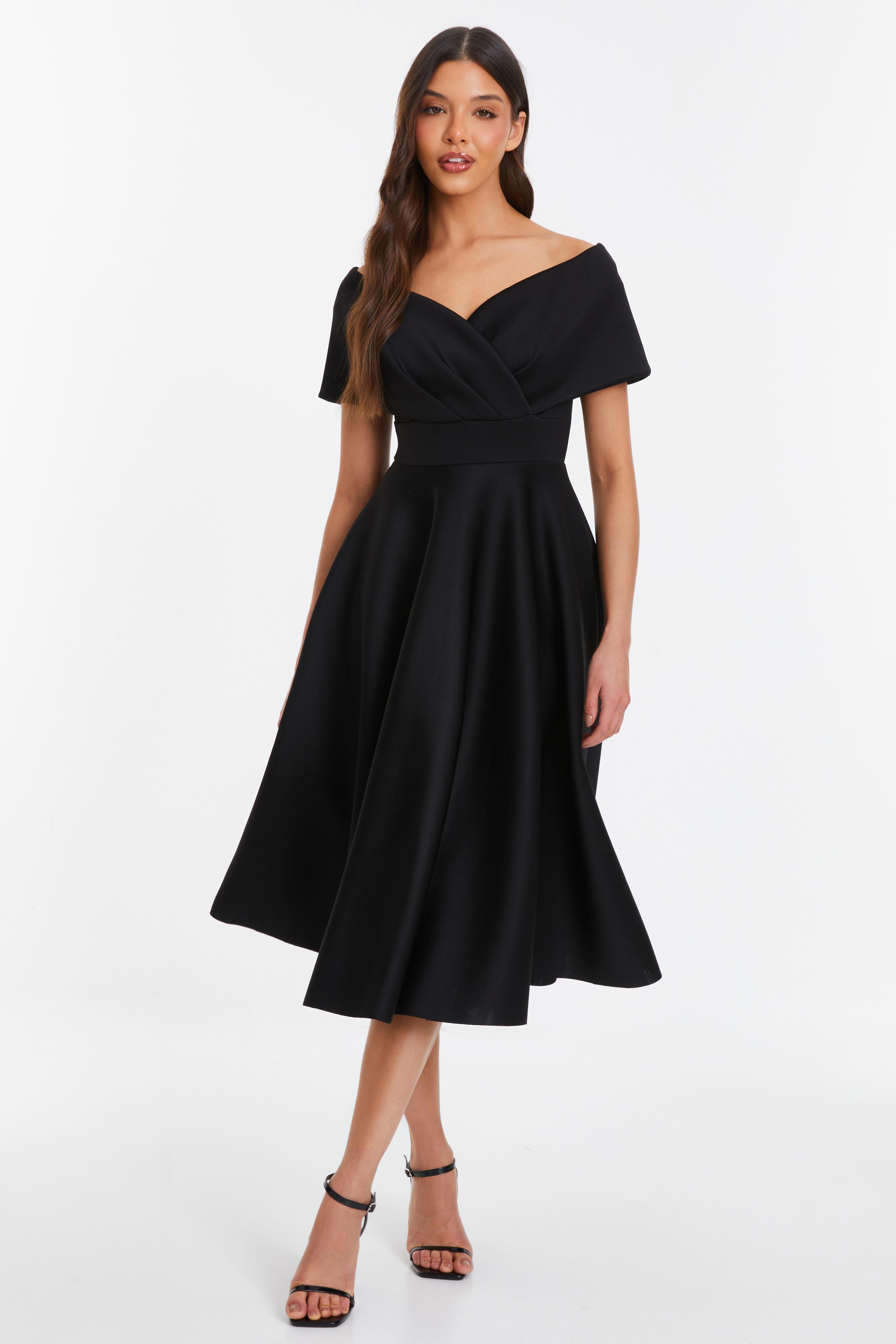 Midi skater occasion dress best sale