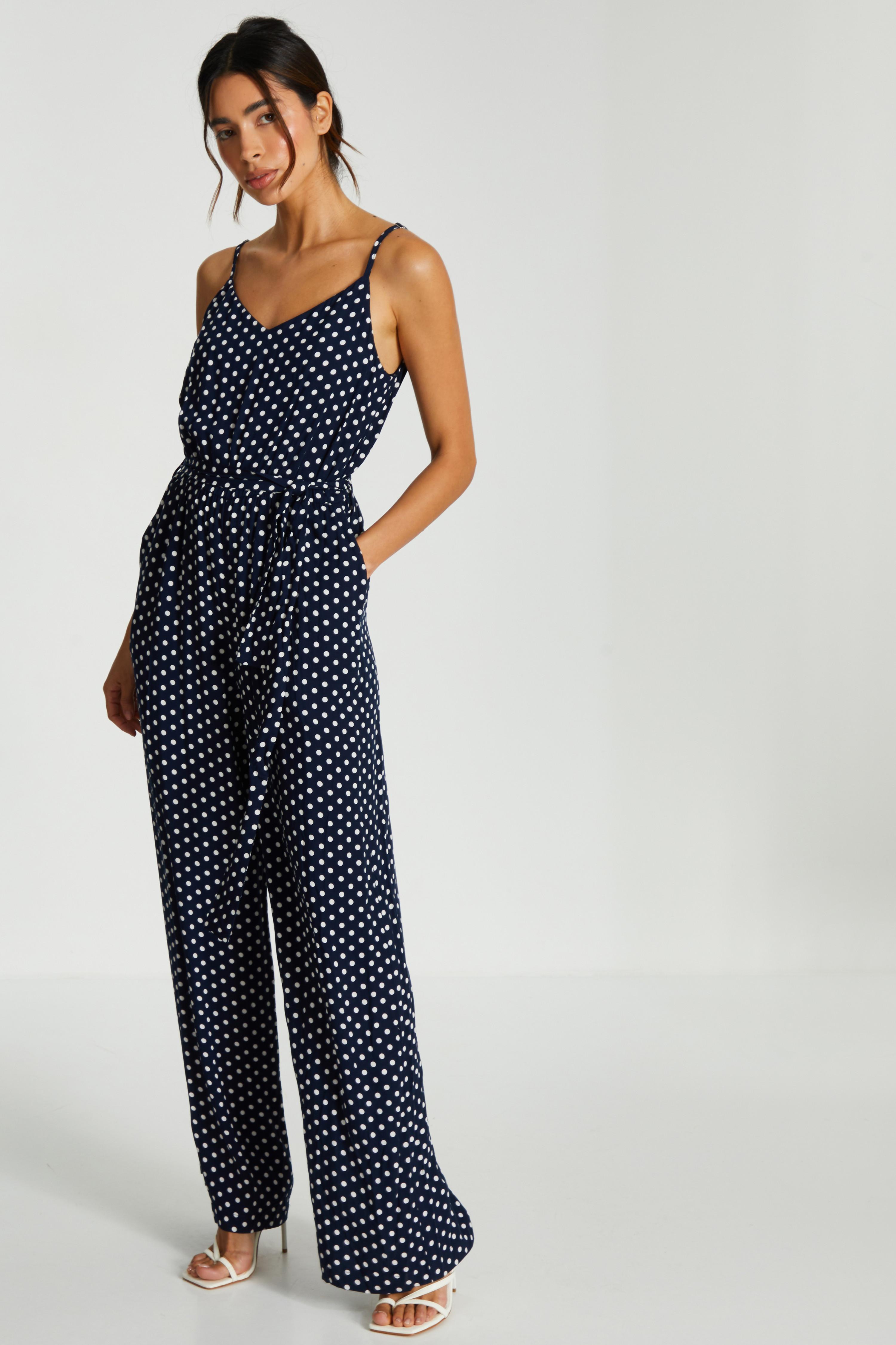 Navy quiz jumpsuit online