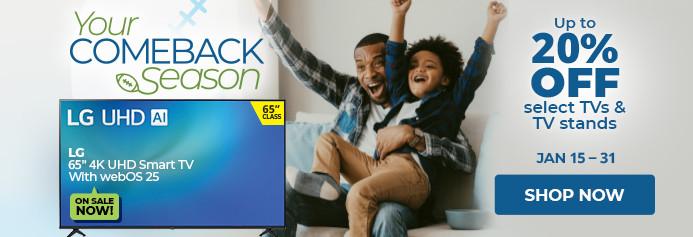 Up to 40% Off Select Products. January 1 - 28, 2026. Product exclusions and other restrictions apply.