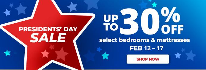 Up to 30% Off Select Products. February 12 - 17, 2026. Product exclusions and other restrictions apply.