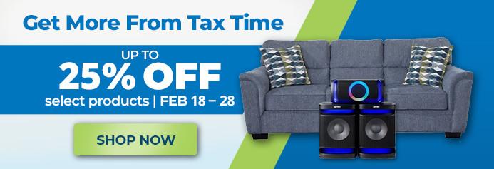 Up to 25% Off Select Products. February 18 - 28, 2026. Product exclusions and other restrictions apply.