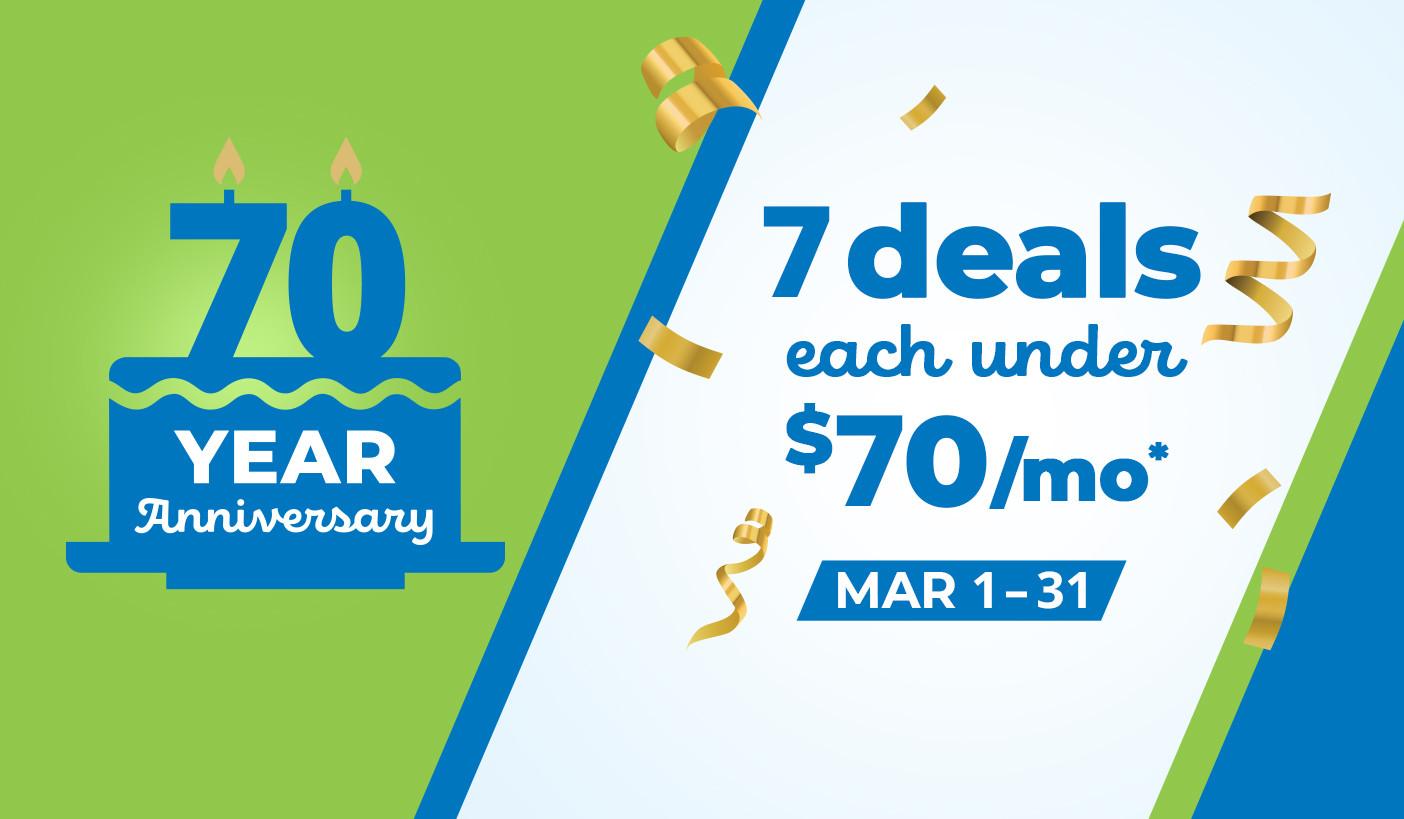 Up to 15% Off Select Products Plus $0.01 Now and Pay As You Go. Feb 20 - 28. Product exclusions and other restrictions apply.