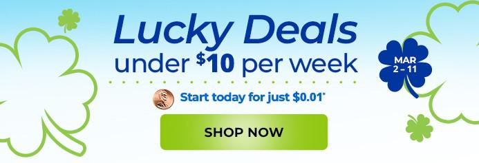 Lucky Deals Under $10. Product exclusions and other restrictions apply.