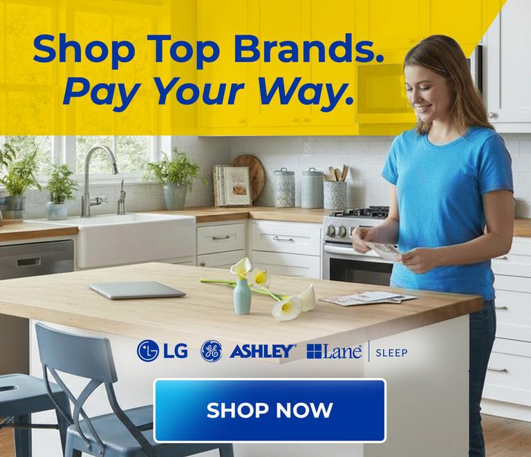 Shop top brands at Aaron's.