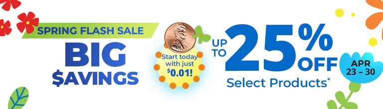 Save big on select products. April 23 - 30, 2026.