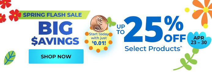 Save Big on Select Products. April 23 - 30, 2026. Product exclusions and other restrictions apply.