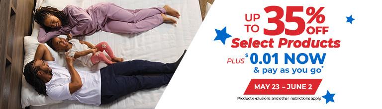 35% Off Select Products!