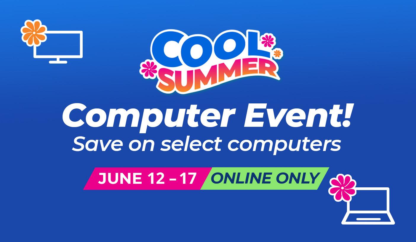 Computer Event. Savings on select products June 12 - 17.