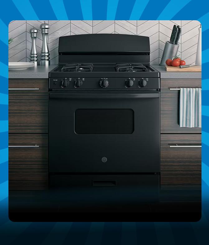 Oven range.