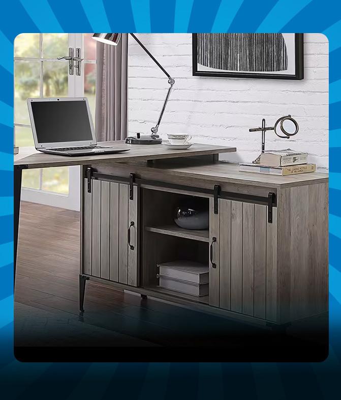 Office desk.