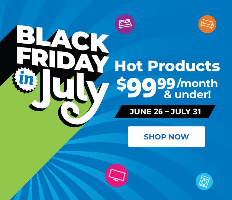 Black Friday in July. Products Under $99.99 a month. 
