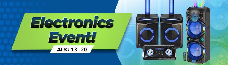 Electronics Event. August 13 - 20, 2025