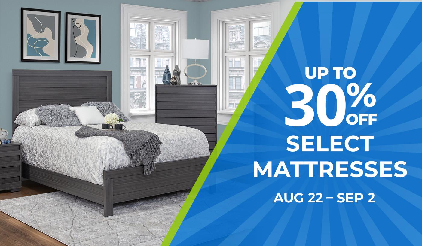 Mattress Event. August 22 - September 2. 