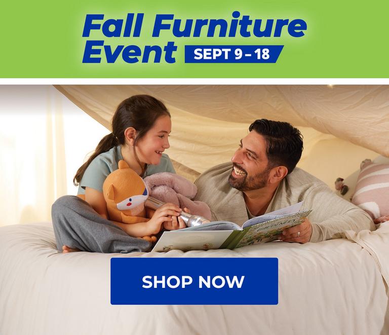 Aaron's Furniture Event. September 9 - 18, 2025