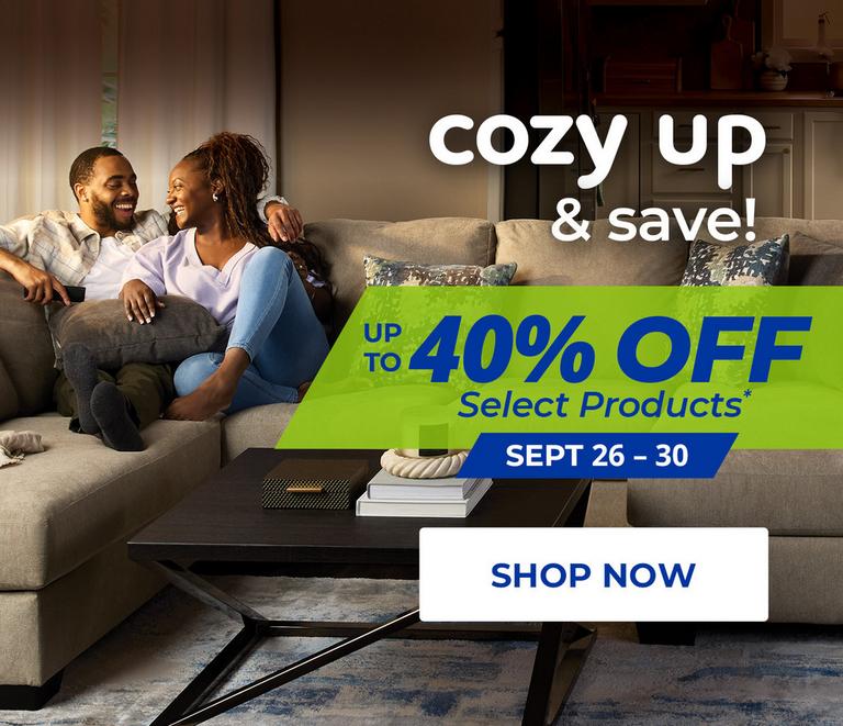 Cozy Up to Savings. September 26-30, 2025