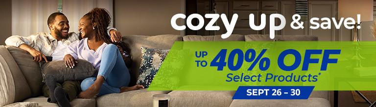 Cozy up to savings. September 26 - 30, 2025