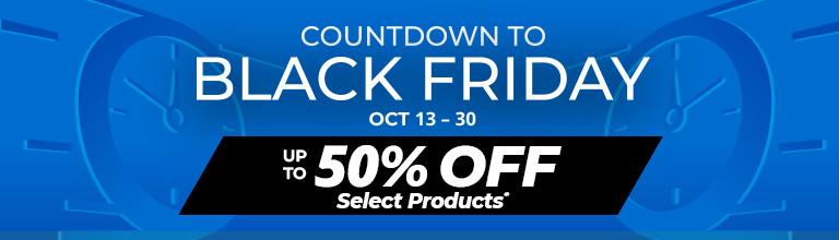 Countdown to Black Friday. Up to 25% off select products. Plus $0.01 now and pay as you go. No long-term commitment. October 13-30. Product exclusions and other restrictions apply.