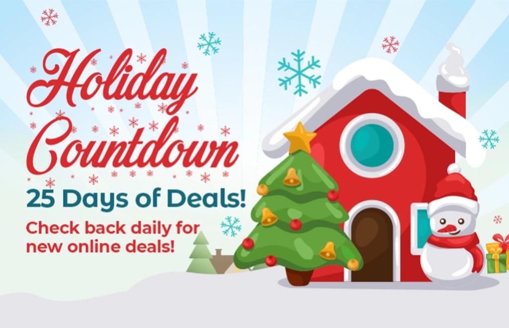 Holiday Countdown 25 Days of Deals