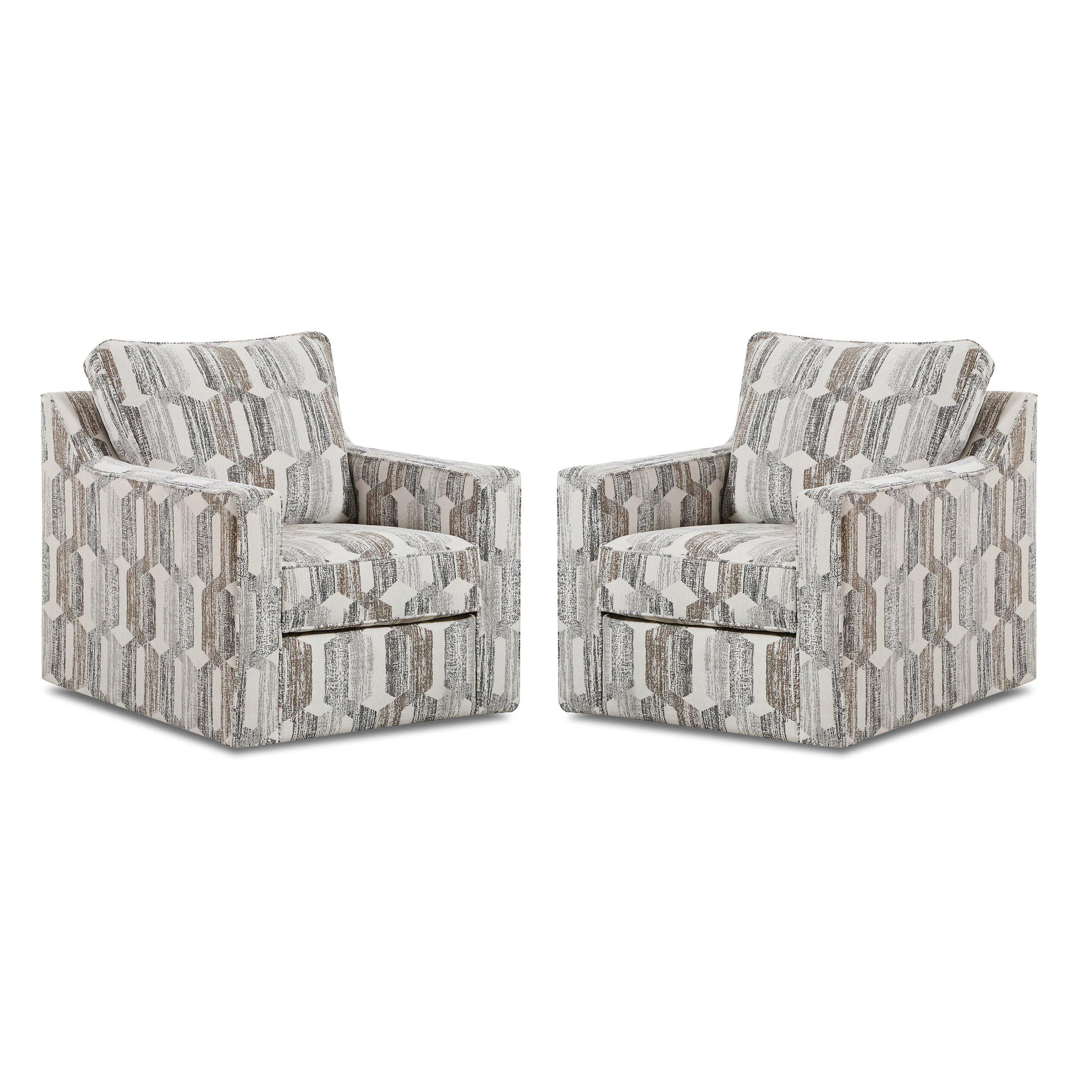 Rent to Own Lane Two Casey Swivel Chairs at Aaron's today!