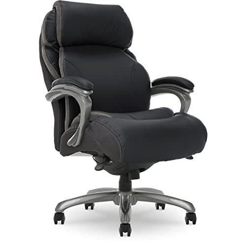 Rent to Own Serta Serta Big and Tall Executive Office Chair with AIR  Technology and Smart Layers Premium Elite Foam, Supports up to 350 Pounds,  Bonded Leather, Black at Aaron's today!