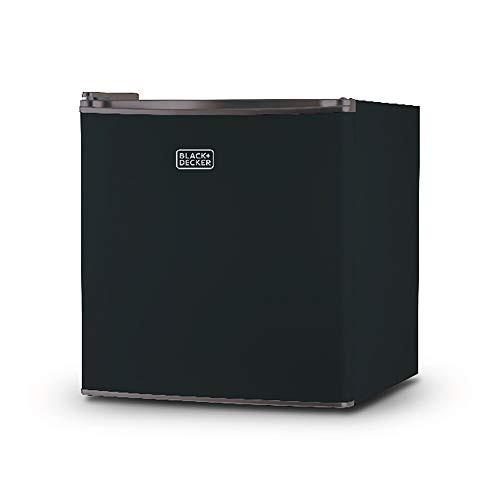 Rent to Own Black+Decker BLACK+DECKER BCRK17B Compact Refrigerator Energy  Star Single Door Mini Fridge with Freezer, 1.7 Cubic Feet, Black at Aaron's  today!