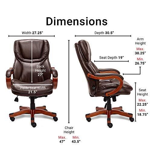 Rent to Own Serta Serta Big & Tall Executive Office Chair High