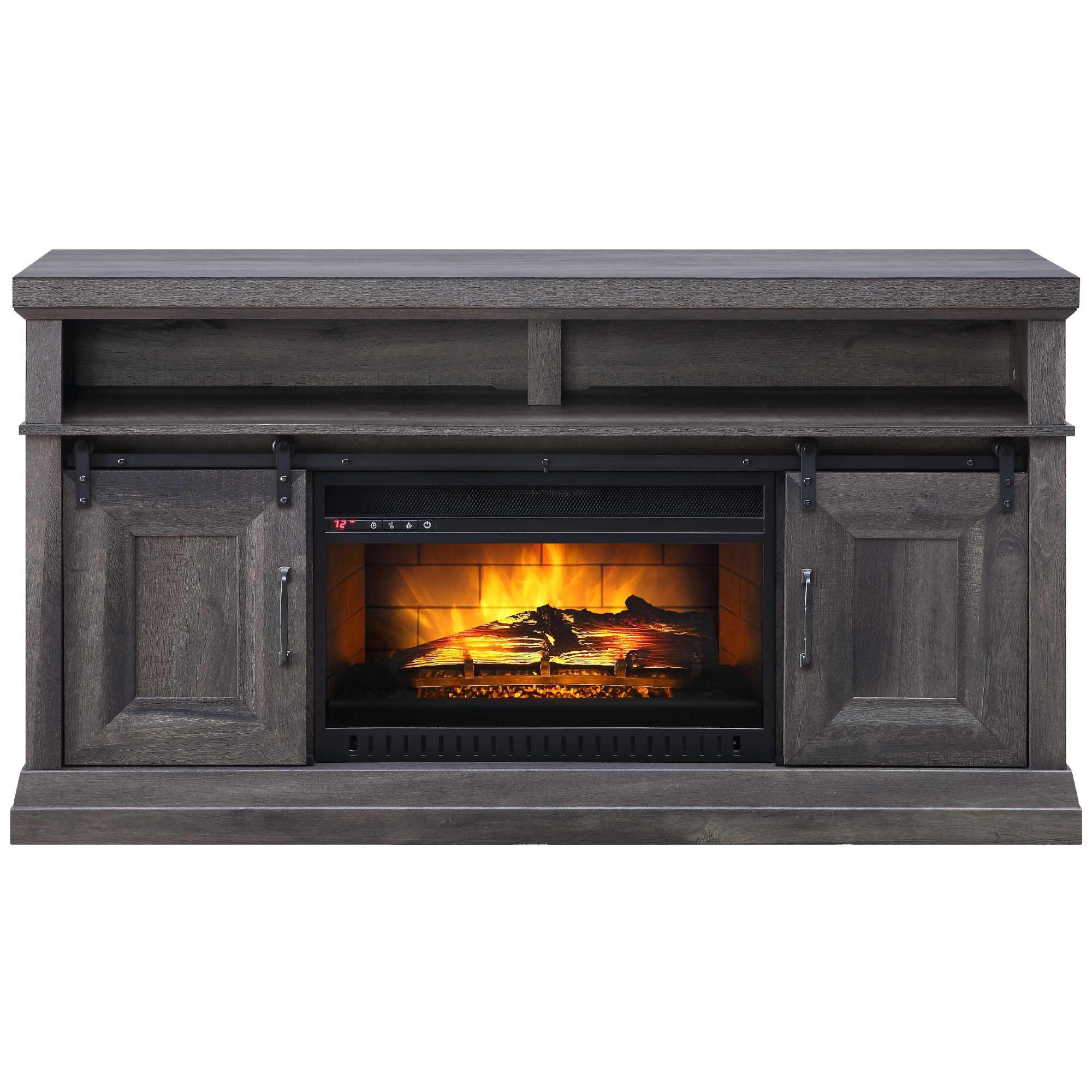 Aarons fireplace tv deals stand