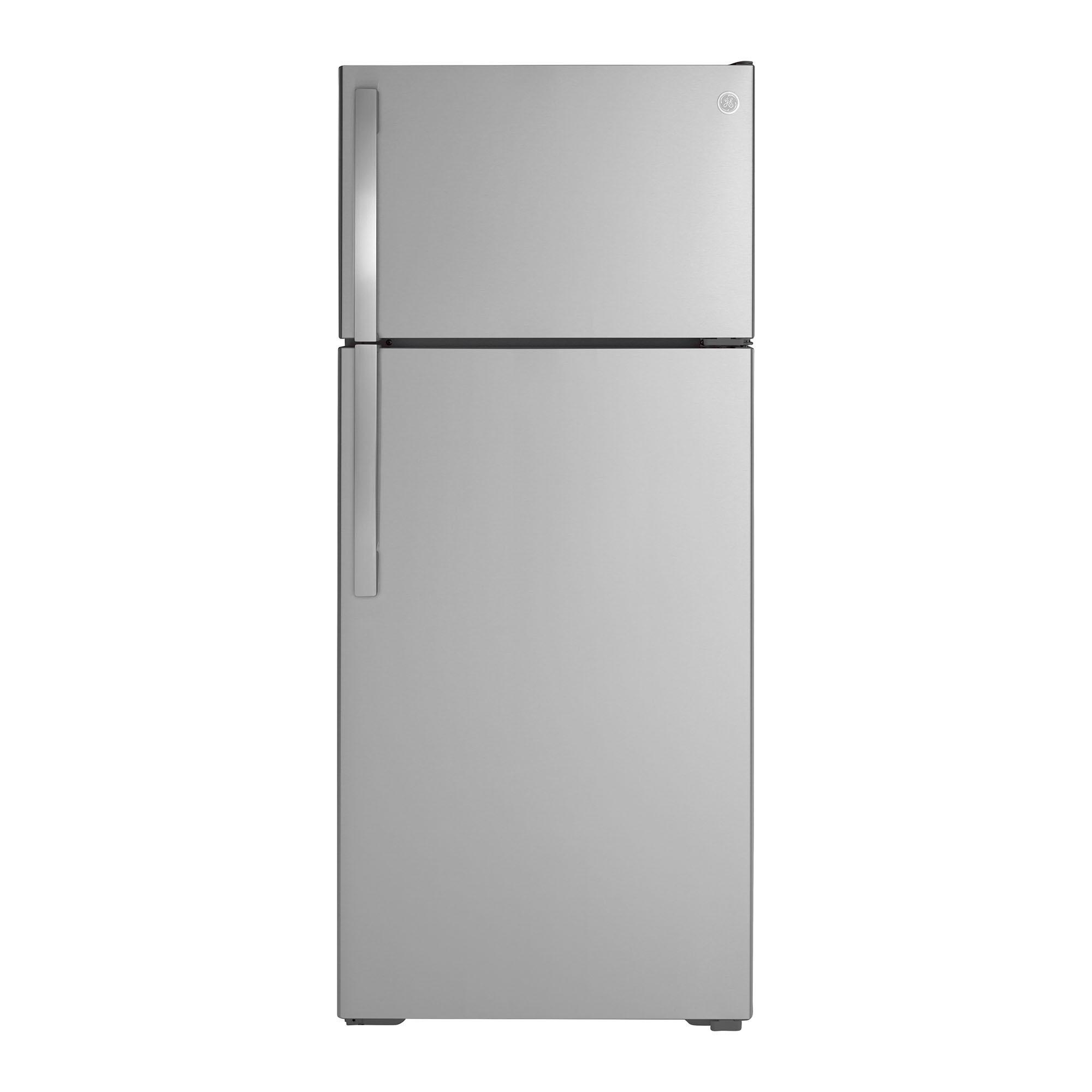 Rent to Own GE Appliances 21.9 cu. ft. Top Mount Refrigerator - Black at  Aaron's today!