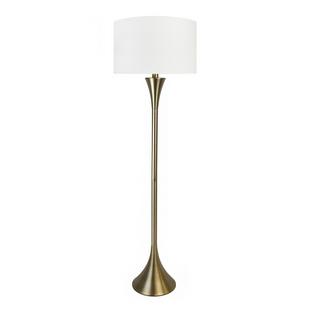 gold floor lamp