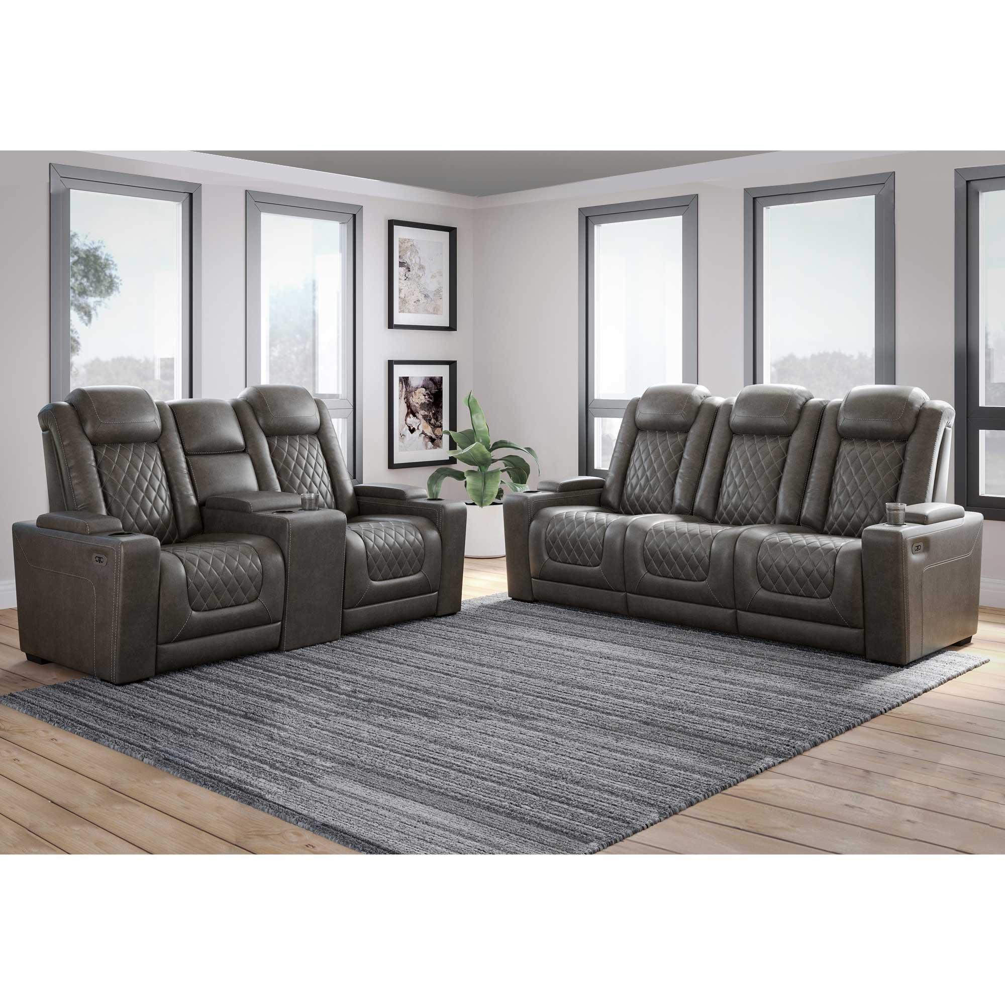Ashley Game Game Zone Power Reclining Sofa Game Zone Power