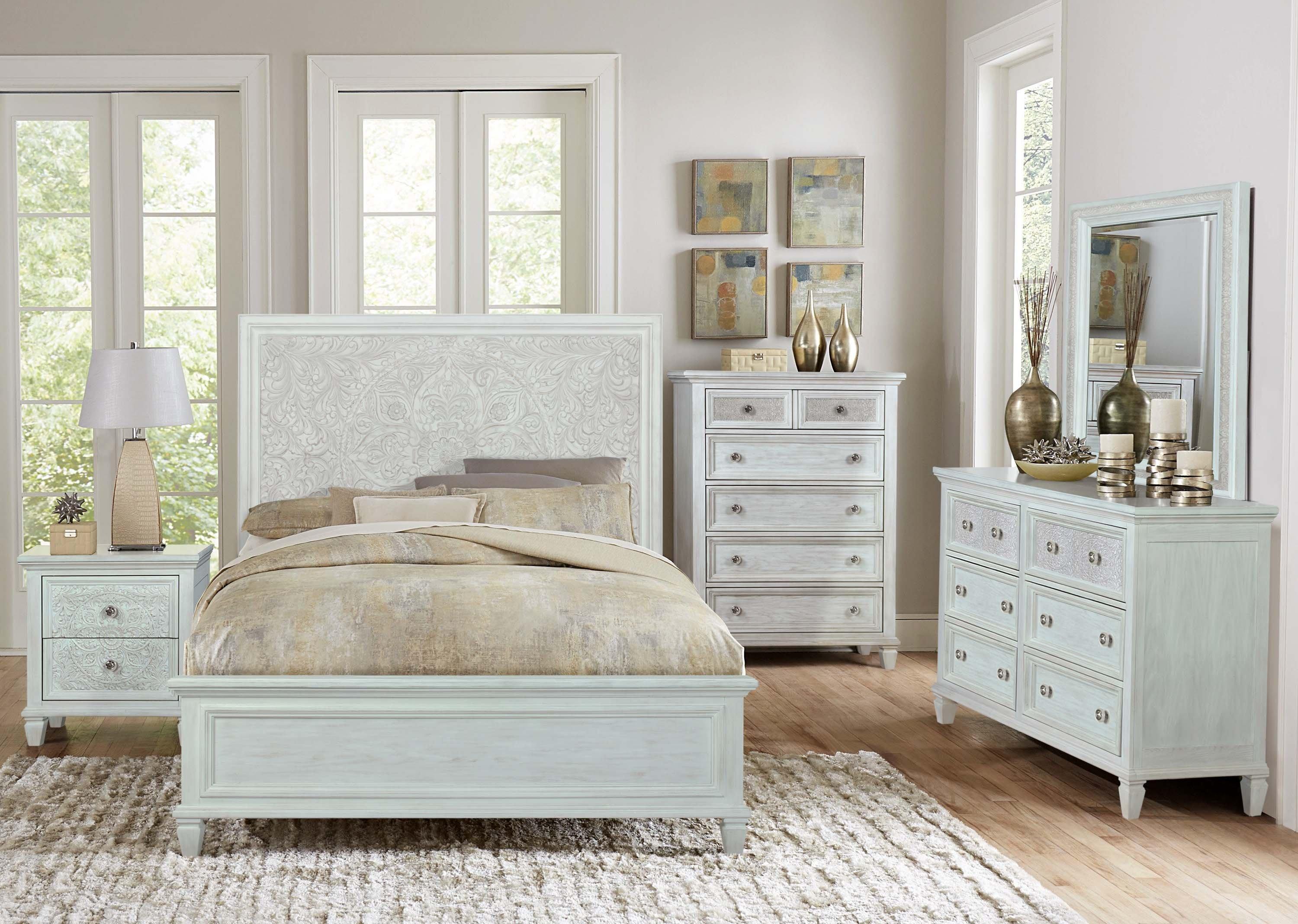 Rent to Own Riversedge Furniture 7 - Piece Bohemia Queen Bedroom Set at ...