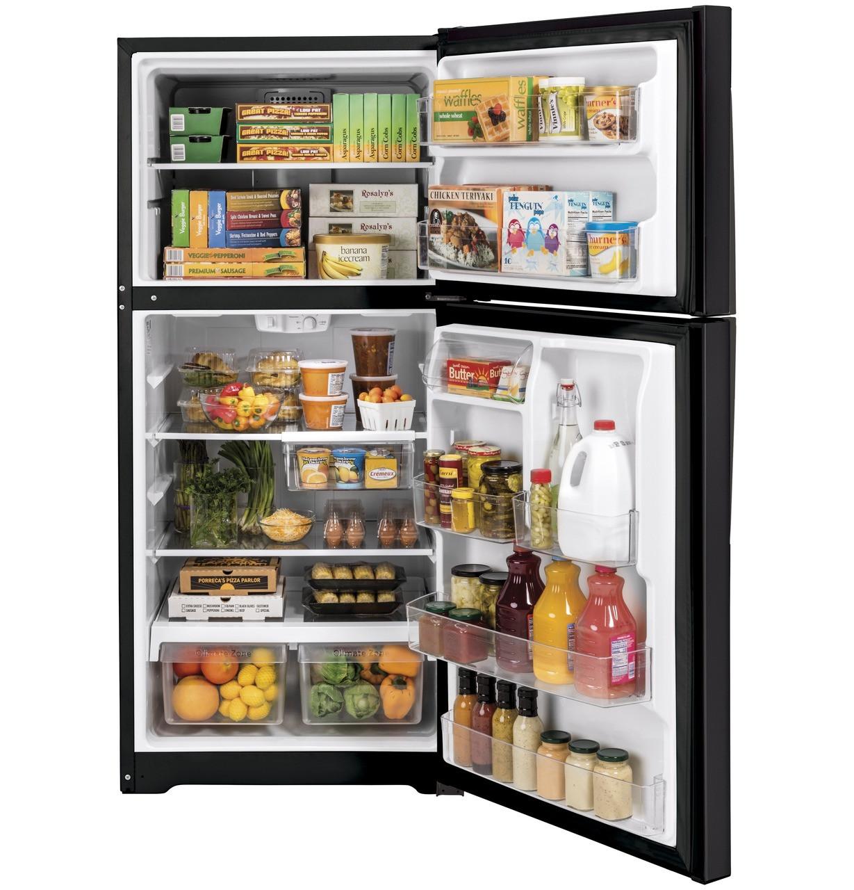【Aaron】冷蔵庫 Rent to Own GE 21.9 Cu. Ft. Top Mount Refrigerator at Aaron's today!