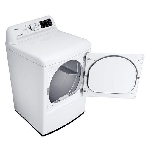 Alquiler con opción a compra LG Appliances 7.3 Cu. Secadora gas - White en Aaron's!