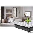 Cross Sell Image Alt - Queen Adorna Bed w/Highland Premium Pillowtop Plush Mattress & Chest, Dresser, Mirror, Nightstand