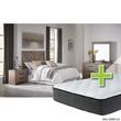 Cross Sell Image Alt - Queen Adorna Bed w/Alpine Elite Tight Top Med. Mattress & Chest, Dresser, Mirror, Nightstand