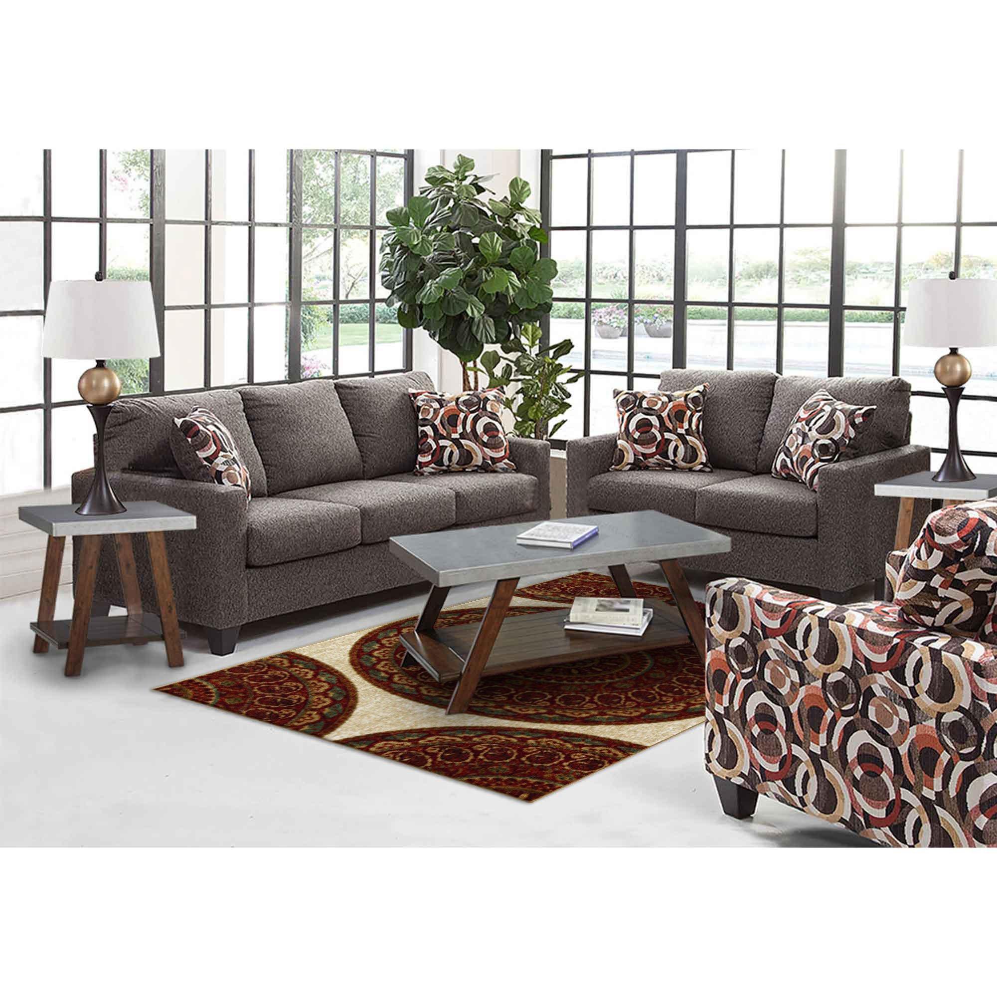 rent to own woodhaven 3 - piece meme ii sofa, loveseat, & chair at
