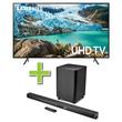 Cross Sell Image Alt - 65" Samsung Smart 4K UHD TV & JBL 450W 3.1Ch Ultra HD Sound Bar Bundle