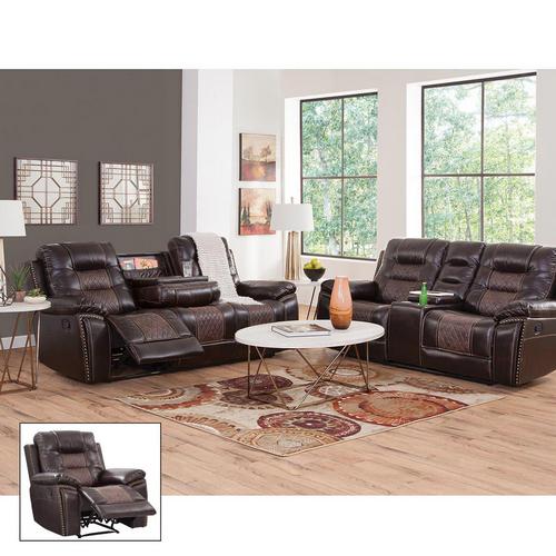 Rent to Own Amalfi Stonehill Reclining Sofa Reclining Loveseat w Console at Aaron s today