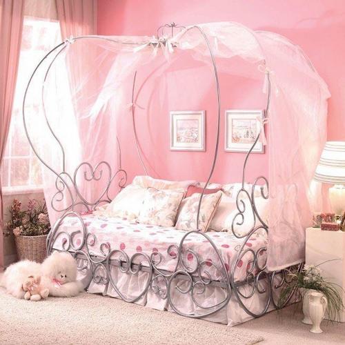 Princess canopy twin bed best sale